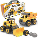Construct-It Puzzle Build-Ables BuildSite 2-In-1 Toy
