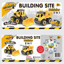 Construct-It Puzzle Build-Ables BuildSite 2-In-1 Toy