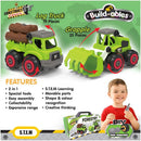 Construct-It Puzzle Build-Ables Forestry 2-In-1 Toy