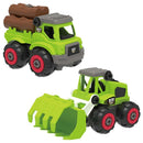 Construct-It Puzzle Build-Ables Forestry 2-In-1 Toy