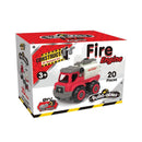 Construct-It Puzzle Build-Ables Mini Fire Engine Toy