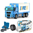 Construct-It Puzzle Build-Ables Plus Express Truck Toy