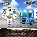 Construct-It Puzzle Build-Ables Plus Express Truck Toy