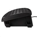 Fellowes Footrest Climate Control Pedi Relief Black