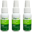 3 Pack RapAid First Aid Antiseptic Spray 50mL Itch Relief Melaleuca Oil Rapaid 3 Pack - SuperOffice