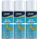 3x Bostik Multi-Purpose Adhesive Glue Spray Can 350G 30612304 (3 Pack) - SuperOffice
