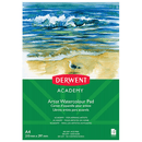 5 Pack Derwent Academy Watercolour Pad Portrait 12 Sheets A4 R31220F (5 Pack) - SuperOffice