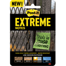 6 Packs Post-It Extreme Notes 76x76mm Orange/Green/Yellow 3 Pads Super Sticky Water Resistant 70007012068 (6 Packs of 3) - SuperOffice