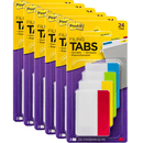 6 Packs Post-It Filing Tabs 50.8x38.1mm Assorted Colours 24 Sets Durable Writable 70005080851 (6 Packs) - SuperOffice