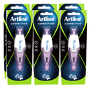 6x Artline Edit Clix Correction Tape Out Retractable Purple EDIT1041PL - SuperOffice