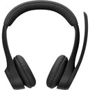 Logitech Zone 300 Wireless Bluetooth Microphone Office Headset Midnight Black