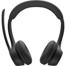 Logitech Zone 300 Wireless Bluetooth Microphone Office Headset Midnight Black