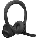 Logitech Zone 300 Wireless Bluetooth Microphone Office Headset Midnight Black
