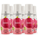 SodaStream Low Sugar Cranberry Raspberry Syrup Soda Mix 440mL Low Calorie Pack 6 BULK