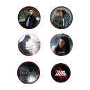 NECA Twilight Pin Set of 6 Style A Team Jacob