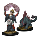 WizKids Games Wardlings Boy Warlock & Lizard Pre Painted Minis