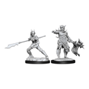 WizKids Games Magic the Gathering Unpainted Miniatures: Coralhelm Commander & Halimar Wavewatch