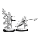WizKids Games Magic the Gathering Unpainted Miniatures: Jorager Warcaller & Treespeaker