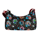 Loungefly Marvel Comics Avengers Floral Tattoo Shoulder Bag