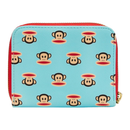 Loungefly Paul Frank Julius Head All Over Print Zip Around Purse