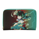 Loungefly My Hero Academia Deku Zip Around Purse