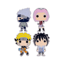 Funko Pop Naruto Team 7 Enamel Pin 4 Pack