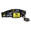 Loungefly DC Comics Batman: 85th Anniversary Pet Collar (Medium)