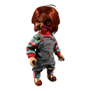 Mezco Toyz Child's Play 3 Chucky Pizza Face 15" Talking Action Figure