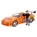 Jada Toys Fast & Furious 1995 Toyota Supra 1:24 with Brian Hollywood Ride