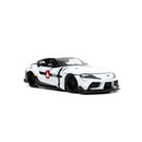 Jada Toys Robotech Roy Focker & 2020 Toyota Supra 1:24 Scale