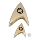 Quantum Mechanix Star Trek: Discovery Enterprise Science Badge & Pin Set