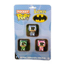 Funko Pop Batman (comics) Pink, Green & Blue US Exclusive Pocket Pop! 3 Pack