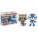 Funko Pop Marvel vs Capcom: Infinite Rocket Raccoon vs. Mega Man X Pop! Vinyl 2 pack