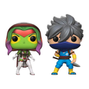 Funko Pop Marvel vs Capcom: Infinite Gamora vs. Strider Player 2 US Exclusive Pop! Vinyl 2 pack