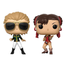 Funko Pop Marvel vs Capcom: Infinite Captain Marvel vs. Chun Li Player 2 US Exclusive Pop! Vinyl 2 Pack