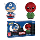 Funko Pop Marvel Comics Captain America & Red Skull SDCC 2018 US Exclusive Dorbz 2 pack