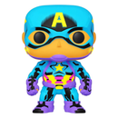 Funko Pop Marvel Comics Captain America Black Light US Exclusive Pop! Vinyl [RS]