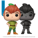 Funko Pop Peter Pan (1953) Peter Pan & Shadow US Exclusive Pop! 2 Pack [RS]