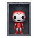 Funko Pop Marvel Comics Hall of Armor: Iron Man Model 8 Silver Centurian Metallic Pop! Deluxe