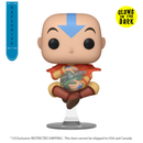 Funko Pop Avatar: The Last Airbender Aang (Floating) US Exclusive Glow Pop! Vinyl [RS]