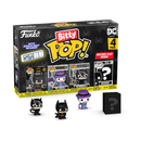 Funko Pop Batman: 85th Anniversary Batman Bitty Pop! 4 Pack
