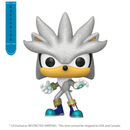 Funko Pop Sonic The Hedgehog Silver US Exclusive Diamond Glitter Pop! Vinyl [RS]