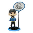 Quantum Mechanix Star Trek: The Original Series Trekkies Mirror Spock Q Pop Figure