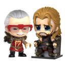 Hot Toys Thor 3: Ragnarok Thor & Stan Lee Cosbaby