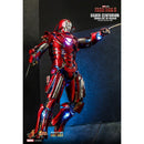 Hot Toys Iron Man 3 Silver Centurion Armor Suit Up 1:6 Scale Collectable Action Figure