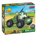 Cobi Small Army Ranger Military Vehicle Construction Set (60 Piece Kit)