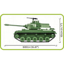 Cobi Vietnam War Walker Build M41A3 (625 Piece Kit)