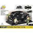 Cobi World War 2 1938 Citroen Traction 11C (298 Piece Kit)