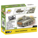Cobi World War 2 M4A3 Sherman Tank (103 Piece Kit)