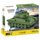 Cobi World War 2 T 34 85 Tank (110 Piece Kit)